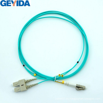 Sc LC Duplex Om3 Fibra Óptica Patch Cord